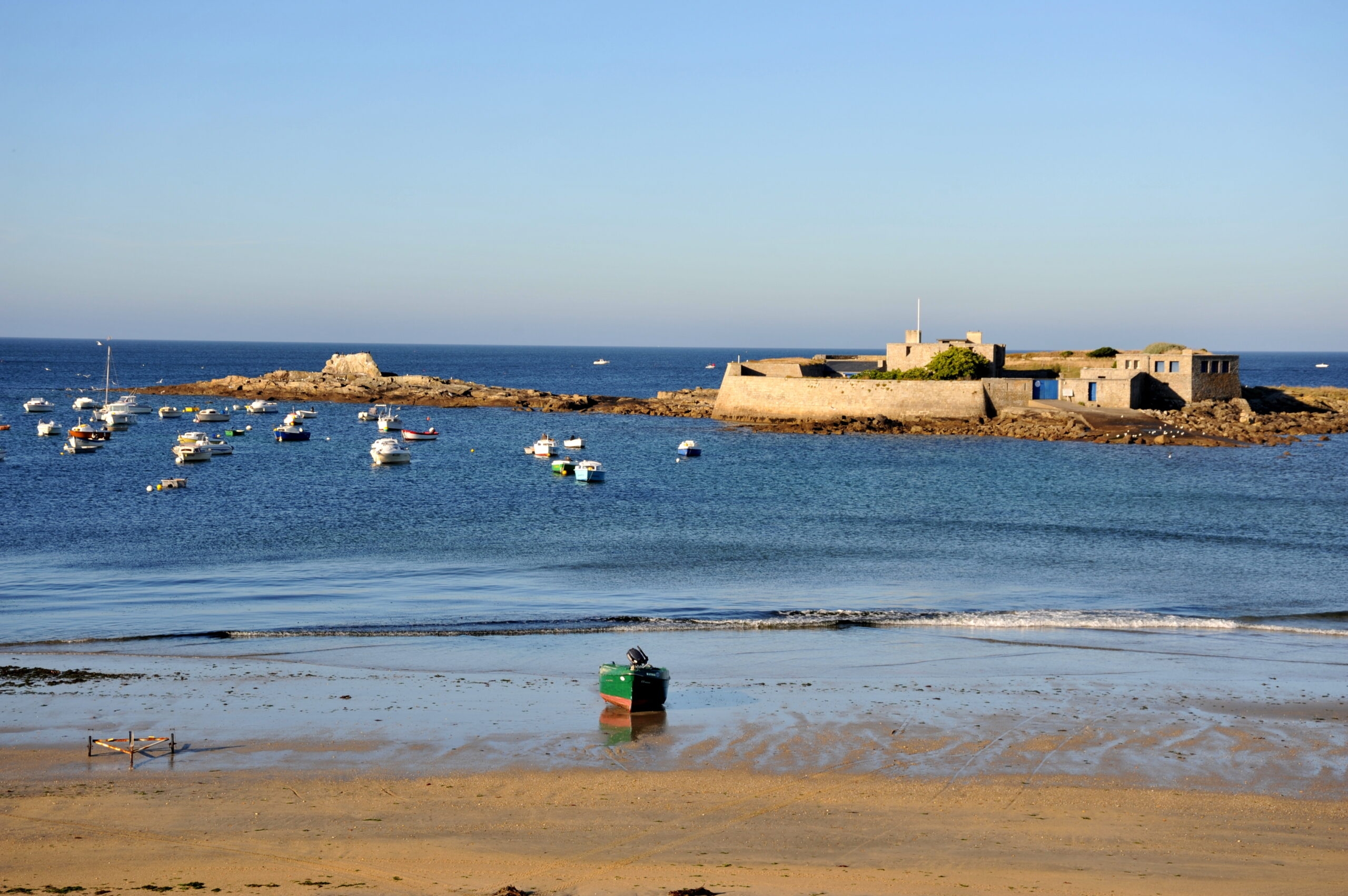Photo du fort bloqué à Ploemeur