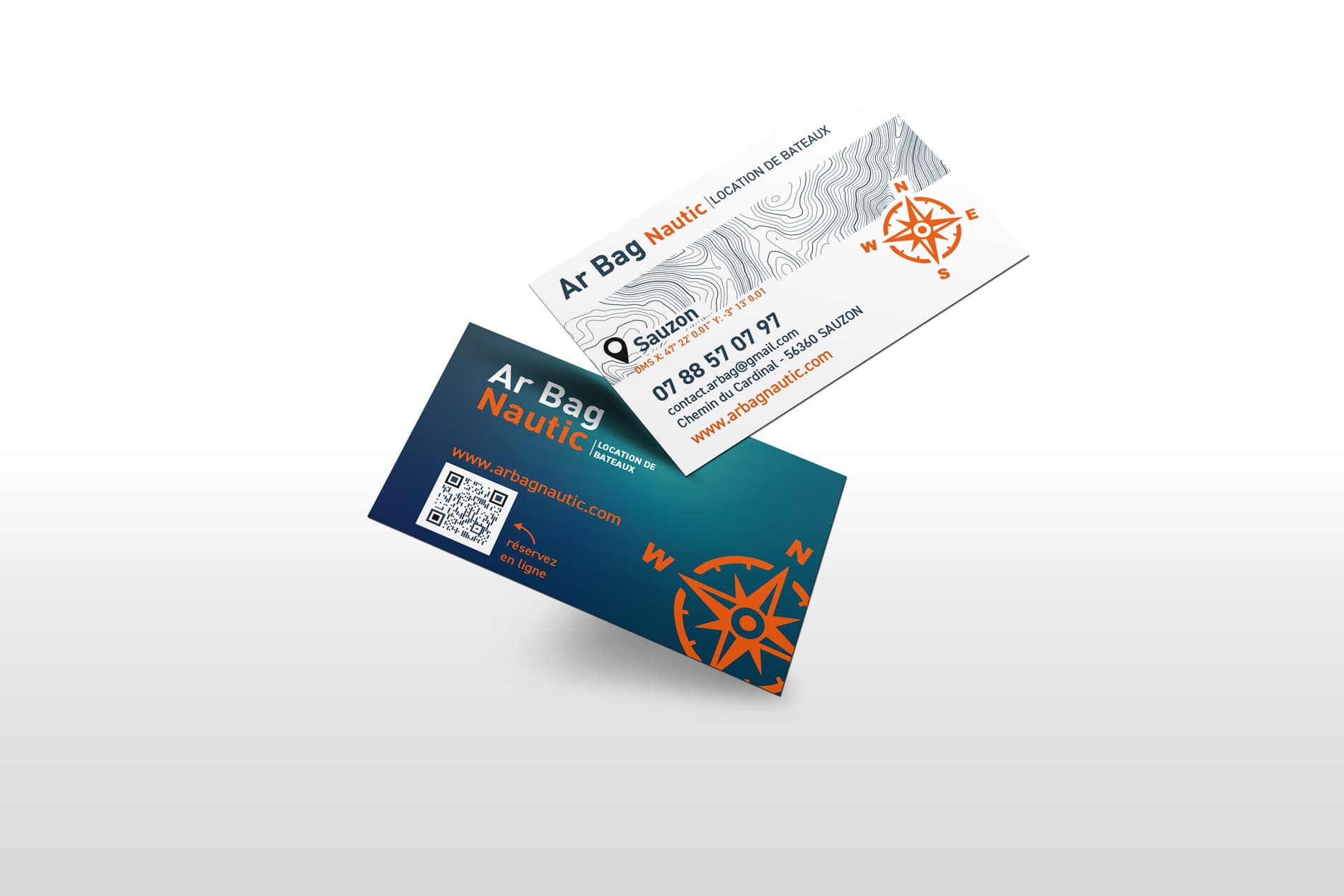 Ar Bag Nautic : Identité visuelle, support imprimé, site web