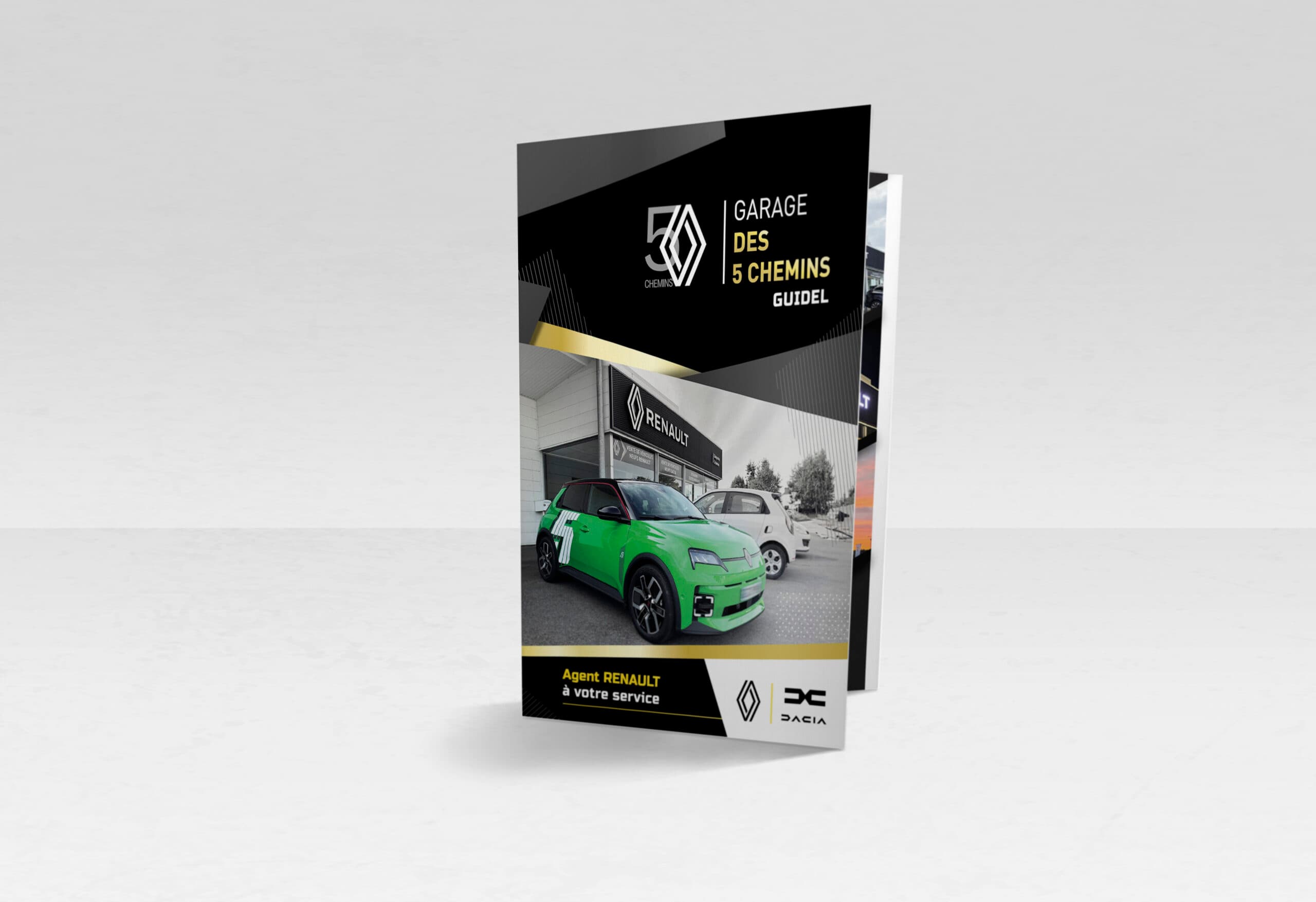 Garage Renault : Chemise à rabats