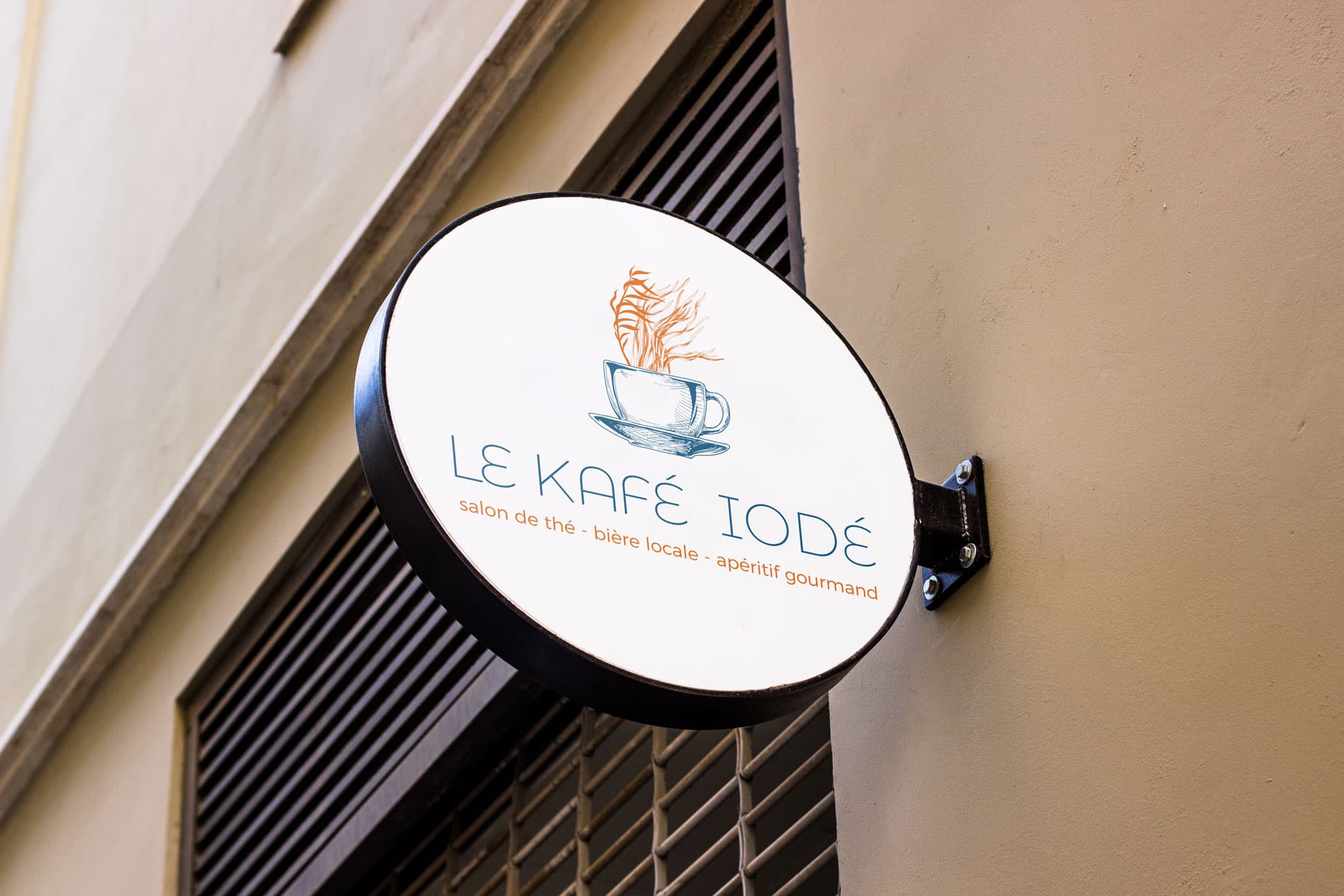 Kafé iodé : identité visuelle