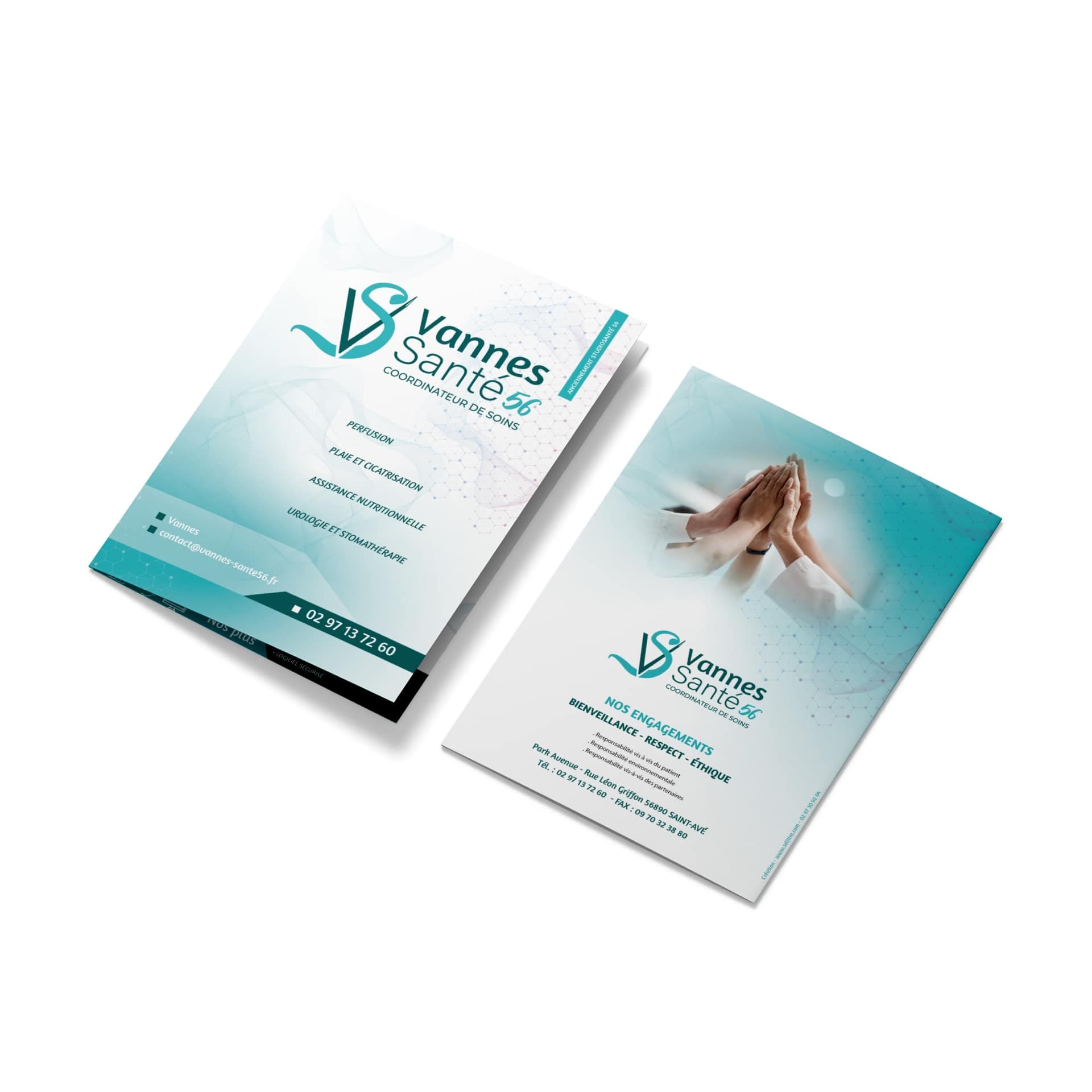 Vannes Santé 56 : Supports Imprimés