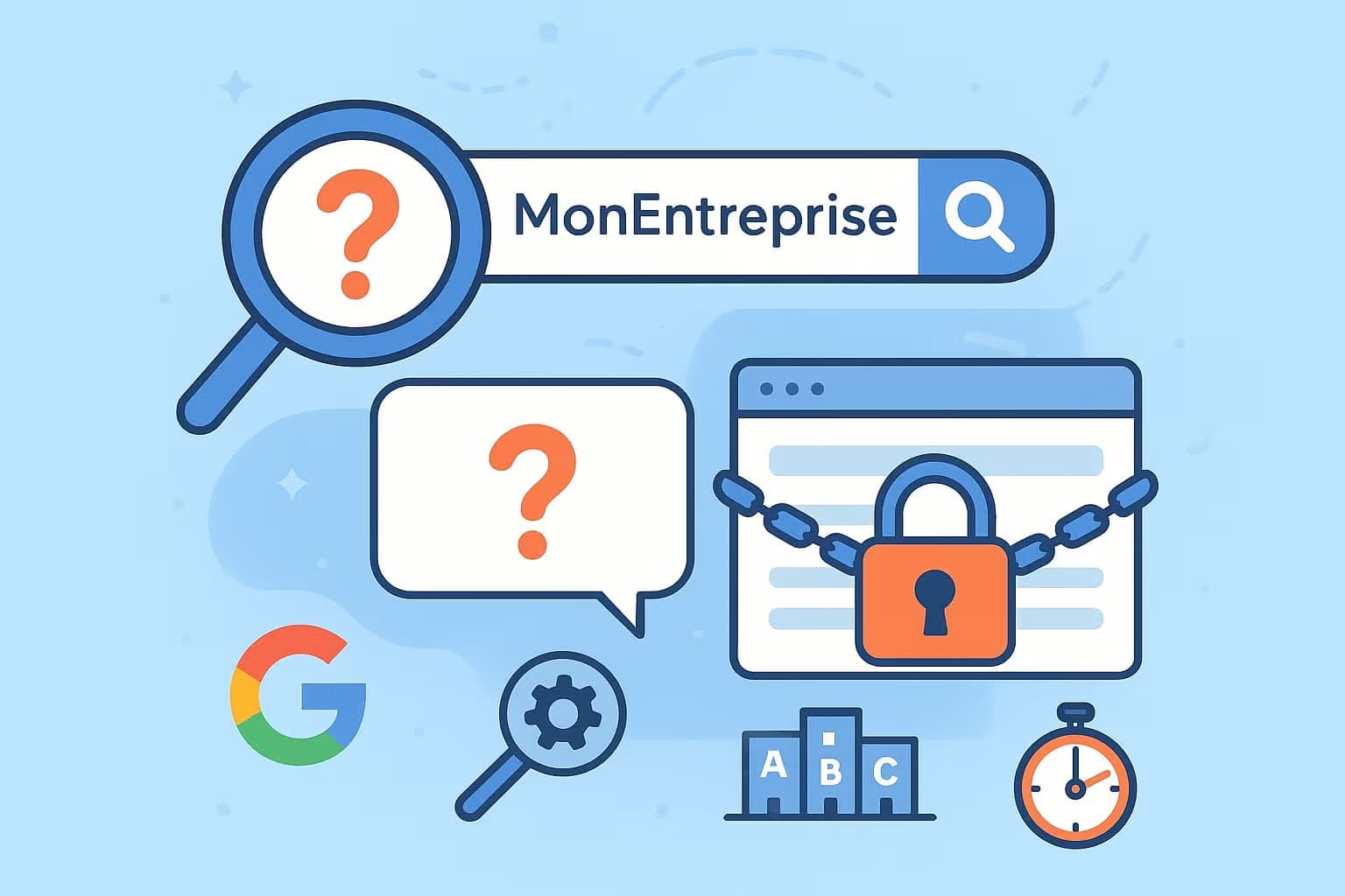 Pourquoi mon site n’apparaît pas quand je tape le nom de mon entreprise ?