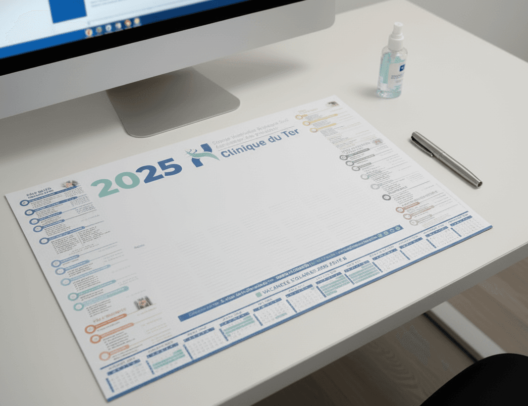 Sous-main personnalisé