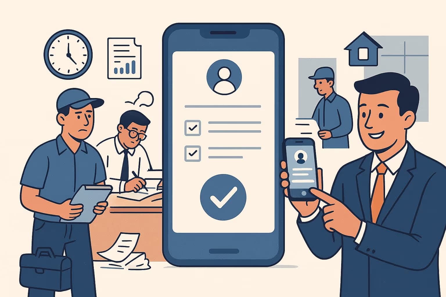 Comment une application mobile métier transforme la productivité de vos équipes terrain (commerciaux, techniciens…) ?