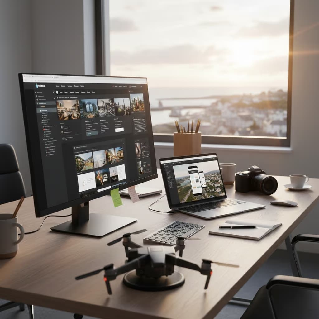 Production Drone & Photo : Valorisez vos chantiers et vos locaux à Lorient